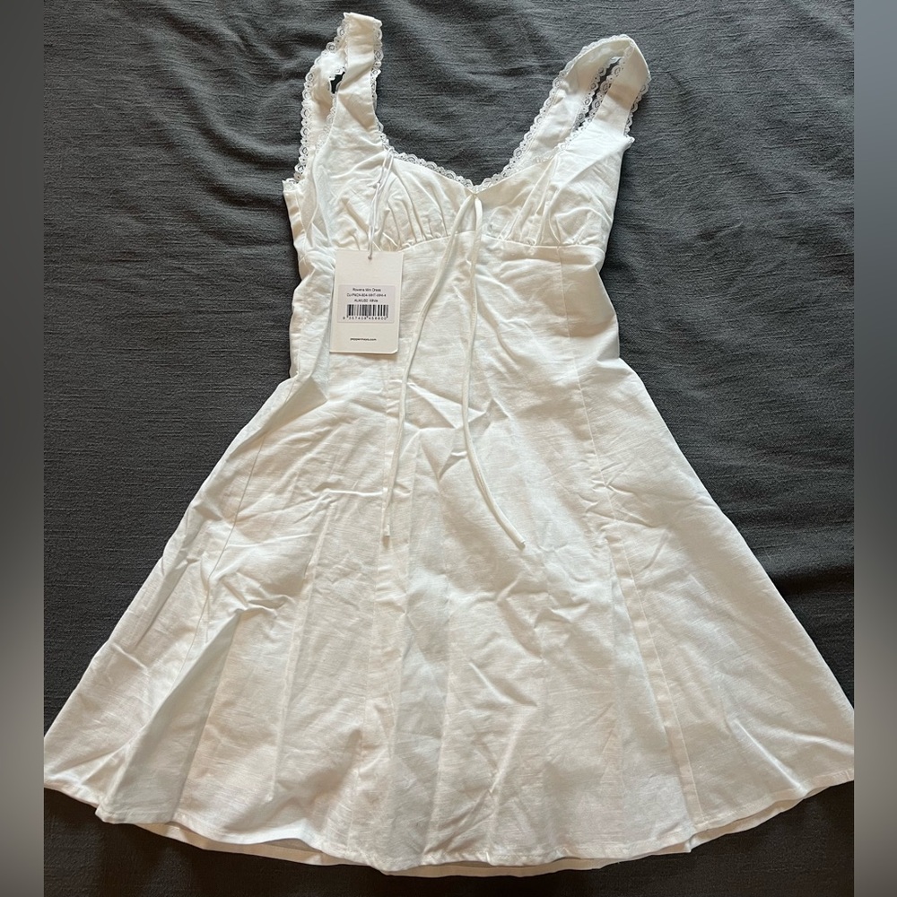 Peppermayo Rowena Mini Dress - White - Picture 4 of 6